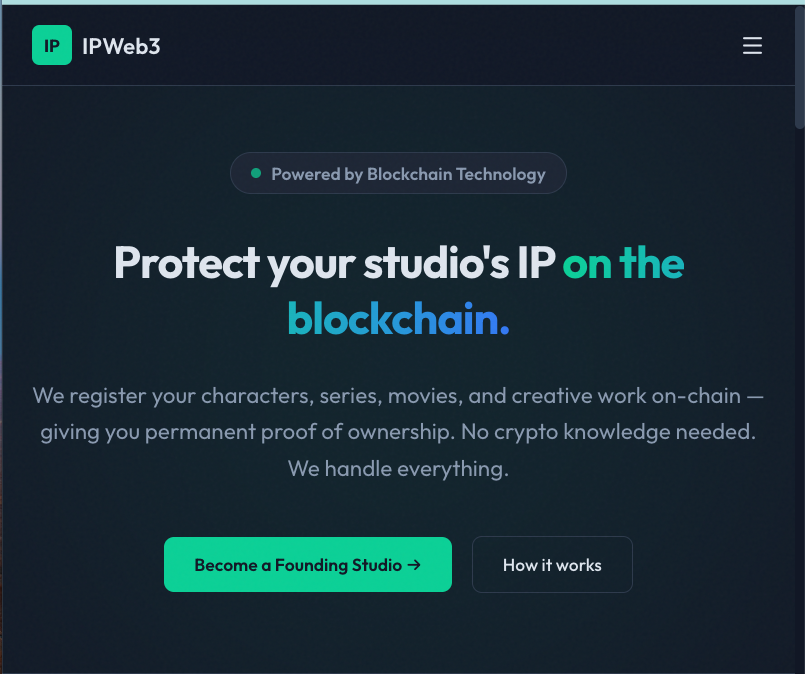 IPWeb3 blockchain IP protection