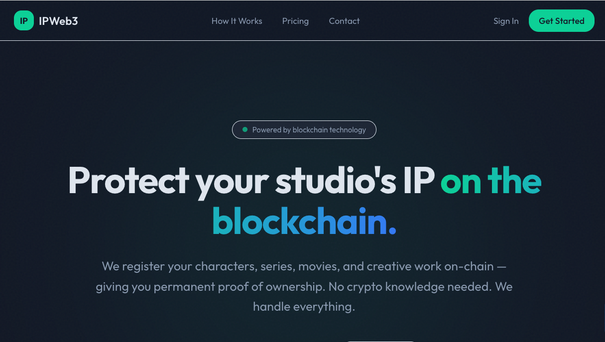 IPWeb3 Platform