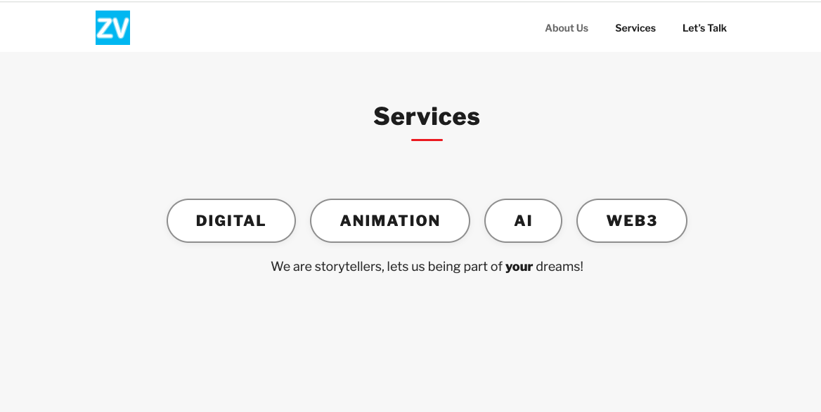 Zinkvision Website